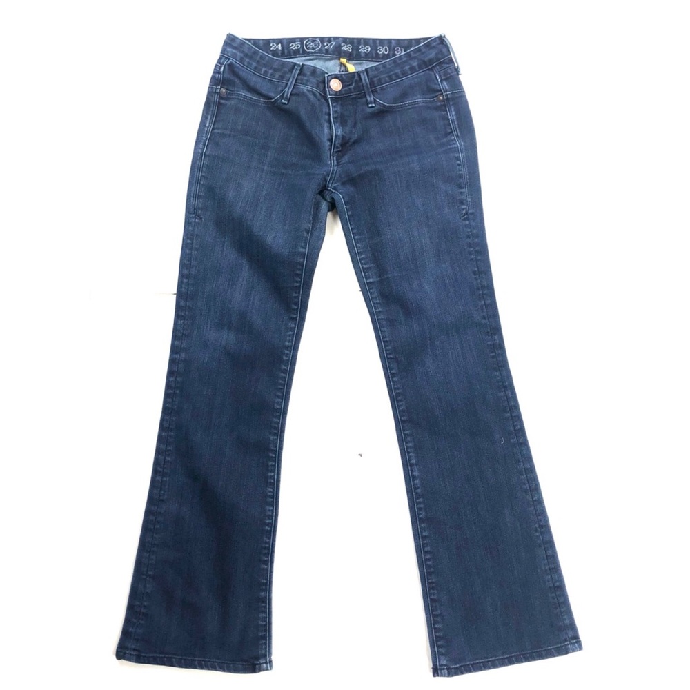 Ernest sewn jeans boot cut 26 medium wash pants